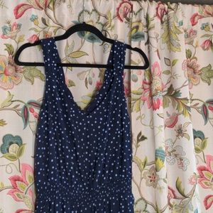 Ann Taylor Loft Polka dot jumpsuit